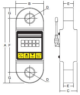 Plan d'ensemble Dynamomètre REMA type 04 TX/RX